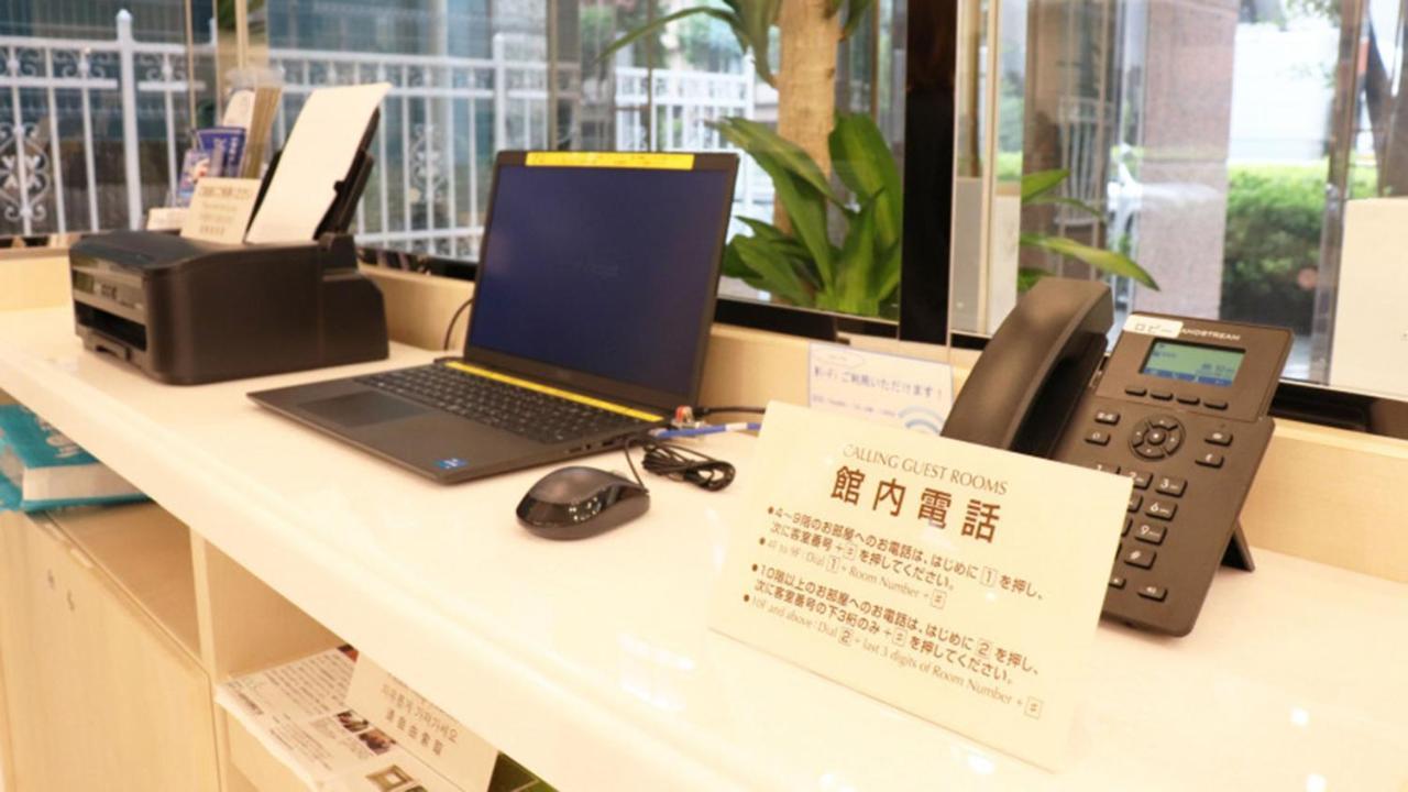 Toyoko Inn Osaka Bentencho Buitenkant foto